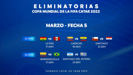 Fecha doble de eliminatorias sudamericanas en riesgo