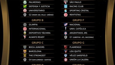 Copa Libertadores: ya se conoce la zona de grupos