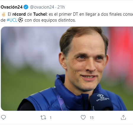 Tuchel logró un récord muy especial