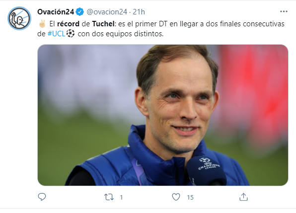 Tuchel logró un récord muy especial