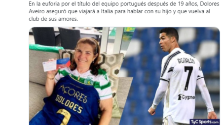 Cristiano Ronaldo: su mamá lo quiere en Sporting Lisboa