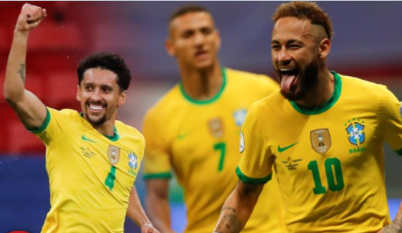 Brasil mostró por qué es favorito en el debut